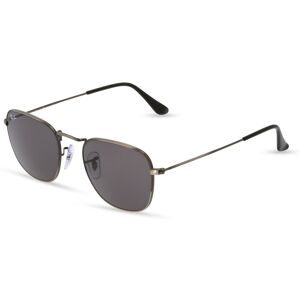 Luxottica Fashion Brillen Vertriebs GmbH Ray-Ban RB 3857 FRANK Unisex-Sonnenbrille Vollrand Quadratisch Metall-Gestell, Grau