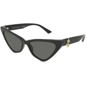 Luxottica Fashion Brillen Vertriebs GmbH Jimmy Choo 0JC5008 Damen-Sonnenbrille Vollrand Cat Eye Acetat-Gestell, Schwarz