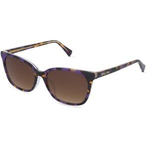 Luxottica Fashion Brillen Vertriebs GmbH Ralph Lauren RA5348U Damen-Sonnenbrille Vollrand Quadratisch Acetat-Gestell, Lila