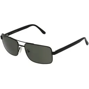 Suncute Industries Co., Ltd. Fielmann MC 552 SUN FLEX CL Herren-Sonnenbrille Vollrand Quadratisch Edelstahl-Gestell, Schwarz