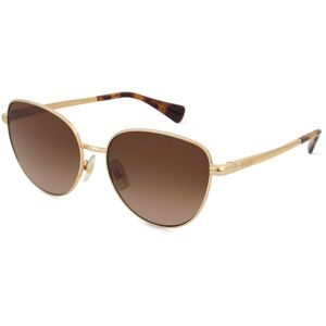 Luxottica Fashion Brillen Vertriebs GmbH Ralph RA4144 Damen-Sonnenbrille Vollrand Butterfly Metall-Gestell, Gold