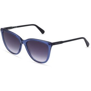 Marchon Germany GmbH Longchamp LO718S Unisex-Sonnenbrille Vollrand Butterfly Kunststoff-Gestell, Blau