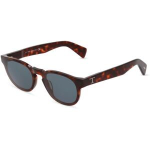 Marcolin Deutschland GmbH Tod's TO0324 Unisex-Sonnenbrille Vollrand Panto Kunststoff-Gestell, Havanna