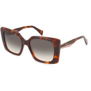 Marchon Germany GmbH Liu Jo LJ819S Damen-Sonnenbrille Vollrand Quadratisch Acetat-Gestell, Havanna