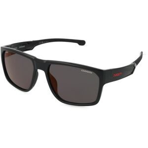 Safilo GmbH Carrera CARDUC 029/S Herren-Sonnenbrille Vollrand Quadratisch Kunststoff-Gestell, Schwarz