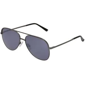 Xiamen Careyou Optical Co., Ltd Fielmann CY 006 SUN CL Unisex-Sonnenbrille Vollrand Pilot Edelstahl-Gestell, Grau