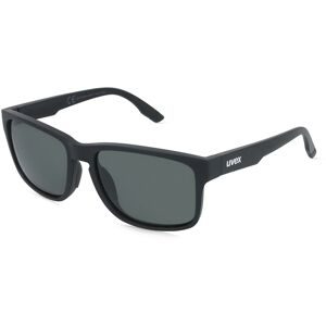 Uvex Sports uvex S534002 poise P Unisex-Sonnenbrille Vollrand Eckig TR90-Gestell, Schwarz