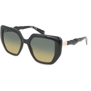 Marchon Germany GmbH Liu Jo LJ788S Unisex-Sonnenbrille Vollrand Quadratisch Kunststoff-Gestell, Schwarz