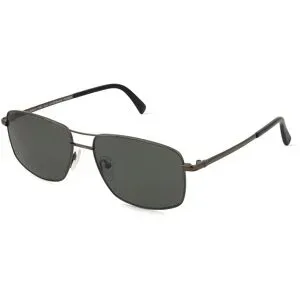 Zhangzhou Agilton Optical Co., Ltd. Fielmann MC 563 SUN CL KARL Herren-Sonnenbrille Vollrand Quadratisch Edelstahl-Gestell, Grau