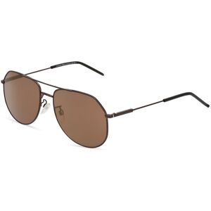 Safilo GmbH Tommy Hilfiger TH 1848/F/S Unisex-Sonnenbrille Vollrand Pilot Metall-Gestell, Bronze