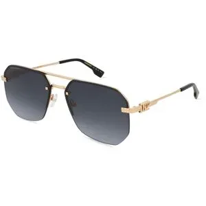 Safilo GmbH Dsquared2 D2 0103/S Herren-Sonnenbrille Vollrand Geometrisch Metall-Gestell, Gold