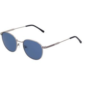 Marchon Germany GmbH Lacoste L251S Unisex-Sonnenbrille Vollrand Panto Metall-Gestell, Grau