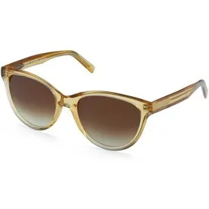 De Lotto s.r.l. Fielmann MF 019 SUN FA Damen-Sonnenbrille Vollrand Butterfly Acetat-Gestell, Beige