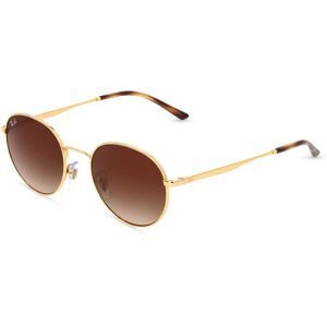 Luxottica Fashion Brillen Vertriebs GmbH Ray-Ban RB 3681 Unisex-Sonnenbrille Vollrand Panto Metall-Gestell, Gold