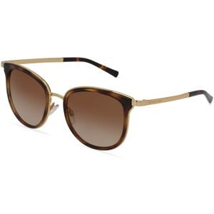 Luxottica Fashion Brillen Vertriebs GmbH Michael Kors MK1010 Damen-Sonnenbrille Vollrand Cat Eye Metall-Gestell, Braun