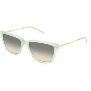 Marchon Germany GmbH DKNY DK713S Unisex-Sonnenbrille Vollrand Butterfly Acetat-Gestell, Grün
