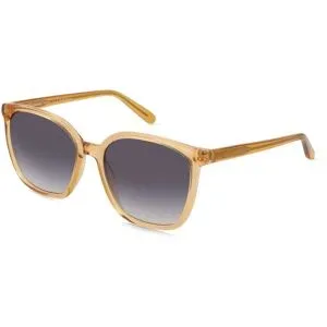 Wenzhou Lidong Optical Manufacture Co., Ltd. Fielmann LD 054 SUN FA HELENA Damen-Sonnenbrille Vollrand Quadratisch Acetat Spritzguss-Gestell, Gelb