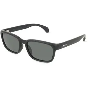Luxottica Fashion Brillen Vertriebs GmbH Moncler ME8002 Unisex-Sonnenbrille Vollrand Quadratisch Kunststoff-Gestell, Schwarz