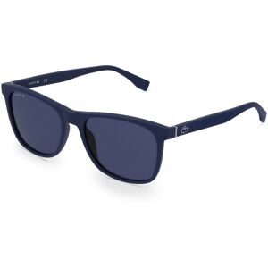 Marchon Germany GmbH Lacoste L860S Unisex-Sonnenbrille Vollrand Quadratisch Kunststoff-Gestell, Blau