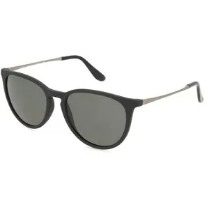Suncute Industries Co., Ltd. Fielmann MC 567 SUN FA FRANCIS Unisex-Sonnenbrille Vollrand Panto Propionat-Gestell, Schwarz