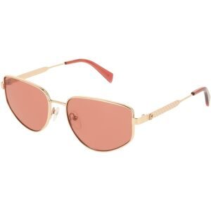 Marchon Germany GmbH Liu Jo LJ164S Damen-Sonnenbrille Vollrand Rund Metall-Gestell, Pink