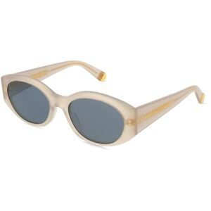 Thélios Stella McCartney SC40077I Unisex-Sonnenbrille Vollrand Oval Kunststoff-Gestell, Grau