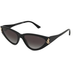 Luxottica Fashion Brillen Vertriebs GmbH Jimmy Choo 0JC5019 Damen-Sonnenbrille Vollrand Cat Eye Acetat-Gestell, Schwarz
