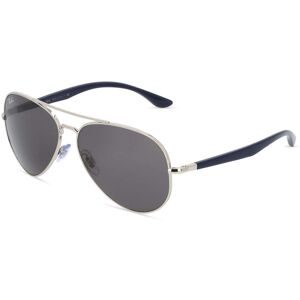 Luxottica Fashion Brillen Vertriebs GmbH Ray-Ban RB 3675 Unisex-Sonnenbrille Vollrand Pilot Metall-Gestell, Silber