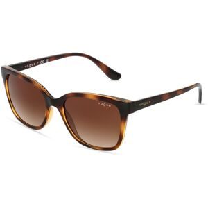 Luxottica Fashion Brillen Vertriebs GmbH Vogue eyewear VO5426S Damen-Sonnenbrille Vollrand Quadratisch Kunststoff-Gestell, Havanna