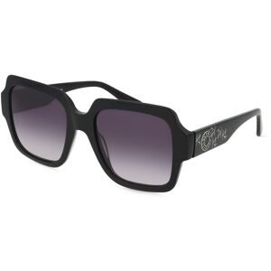 Marchon Germany GmbH Karl Lagerfeld KL6104SR Unisex-Sonnenbrille Vollrand Quadratisch Kunststoff-Gestell, Schwarz
