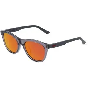 Kering Eyewear Spa Puma PJ 0074 S Kinder-Sonnenbrille Vollrand Panto Acetat-Gestell, Grau