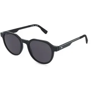 Marchon Germany GmbH Lacoste L6087S Herren-Sonnenbrille Vollrand Eckig Kunststoff-Gestell, Schwarz