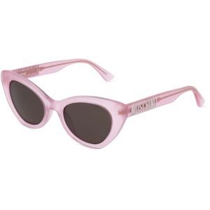 Safilo GmbH Moschino 147/S Damen-Sonnenbrille Vollrand Butterfly Acetat-Gestell, Pink