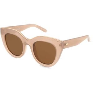 Tree Distribution GmbH Le Specs LSP2552178 Damen-Sonnenbrille Vollrand Cat Eye Kunststoff-Gestell, Beige