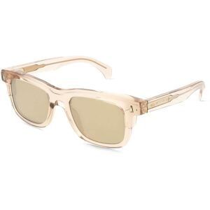 Luxottica Fashion Brillen Vertriebs GmbH Moncler ME6004 CLARO Unisex-Sonnenbrille Vollrand Quadratisch Acetat-Gestell, Beige