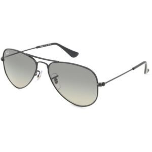 Luxottica Fashion Brillen Vertriebs GmbH Ray-Ban Junior RJ 9506S AVIATOR Kinder-Sonnenbrille Vollrand Pilot Metall-Gestell, Schwarz