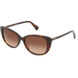 Luxottica Fashion Brillen Vertriebs GmbH Ralph 0RA5340U Damen-Sonnenbrille Vollrand Butterfly Acetat-Gestell, Havanna