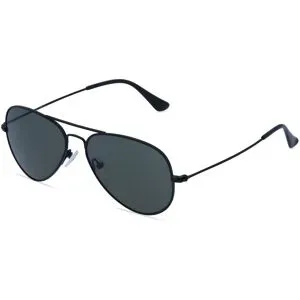 Wenzhou Bada Optical Co. , LTD Fielmann BD 277 SUN CL Unisex-Sonnenbrille Vollrand Pilot Edelstahl-Gestell, Schwarz
