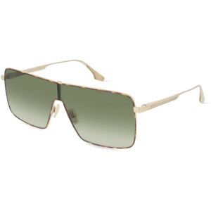 Marchon Germany GmbH Victoria Beckham VB238S Unisex-Sonnenbrille Vollrand Monoscheibe Metall-Gestell, Gold