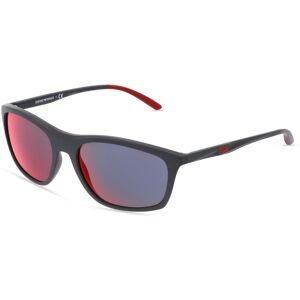 Luxottica Fashion Brillen Vertriebs GmbH Emporio Armani EA4179 Herren-Sonnenbrille Vollrand Quadratisch Acetat-Gestell, Grau