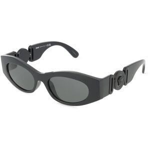 Luxottica Fashion Brillen Vertriebs GmbH Versace VE4480U Damen-Sonnenbrille Vollrand Cat Eye Kunststoff-Gestell, Schwarz