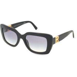 Luxottica Fashion Brillen Vertriebs GmbH Ralph Lauren RL8217U THE NIKKI Damen-Sonnenbrille Vollrand Quadratisch Acetat-Gestell, Schwarz