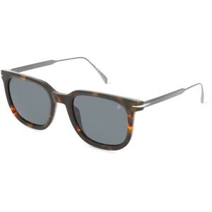 Safilo SpA David Beckham DB 7119/S Herren-Sonnenbrille Vollrand Quadratisch Acetat-Gestell, Havanna
