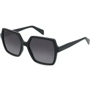 Marchon Germany GmbH Liu Jo LJ824S Damen-Sonnenbrille Vollrand Quadratisch Kunststoff-Gestell, Schwarz