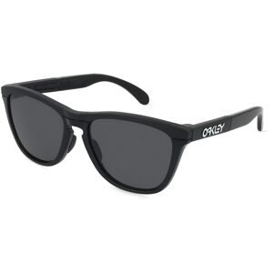 Luxottica Fashion Brillen Vertriebs GmbH Oakley OO9284 FROGSKINS RANGE Herren-Sonnenbrille Vollrand Rund Kunststoff-Gestell, Schwarz