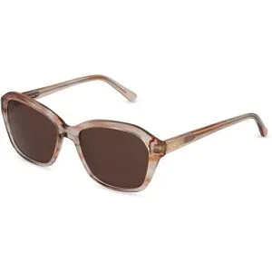 Wenzhou Lidong Optical Manufacture Co., Ltd. Fielmann LD 020 SUN CL Damen-Sonnenbrille Vollrand Butterfly Acetat-Gestell, Braun