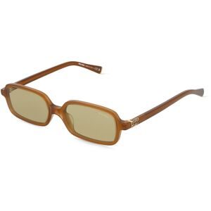 Luxottica Fashion Brillen Vertriebs GmbH Miu Miu MU 11ZS Damen-Sonnenbrille Vollrand Eckig Acetat-Gestell, Blau