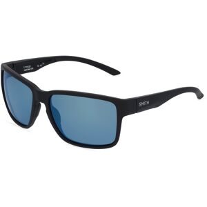 Safilo GmbH Smith EMERGE Herren-Sonnenbrille Vollrand Quadratisch Kunststoff-Gestell, Schwarz
