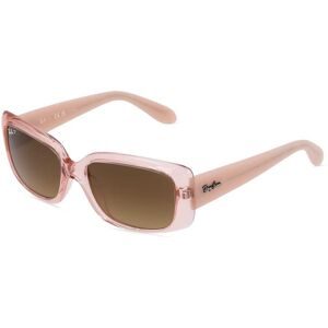 Luxottica Fashion Brillen Vertriebs GmbH Ray-Ban RB4389 Damen-Sonnenbrille Vollrand Quadratisch Propionat-Gestell, Pink