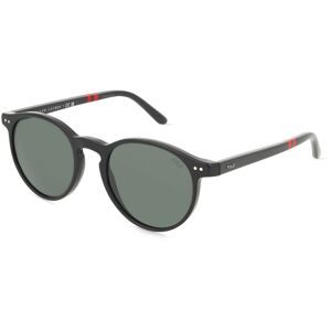 Luxottica Fashion Brillen Vertriebs GmbH Polo Ralph Lauren 0PH4236 Herren-Sonnenbrille Vollrand Rund Acetat-Gestell, Schwarz